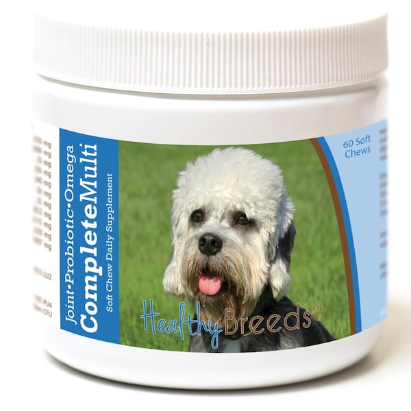 Healthy Breeds Dandie Dinmont Terrier All in One Multivitamin Soft Chew, 60PK 192959007860 - main